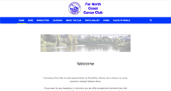 Desktop Screenshot of fnccc.canoe.org.au