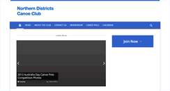Desktop Screenshot of ndcc.canoe.org.au