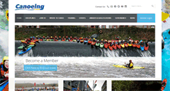 Desktop Screenshot of canoe.ie
