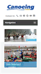 Mobile Screenshot of canoe.ie