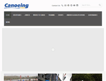 Tablet Screenshot of canoe.ie