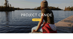 Desktop Screenshot of canoe.org